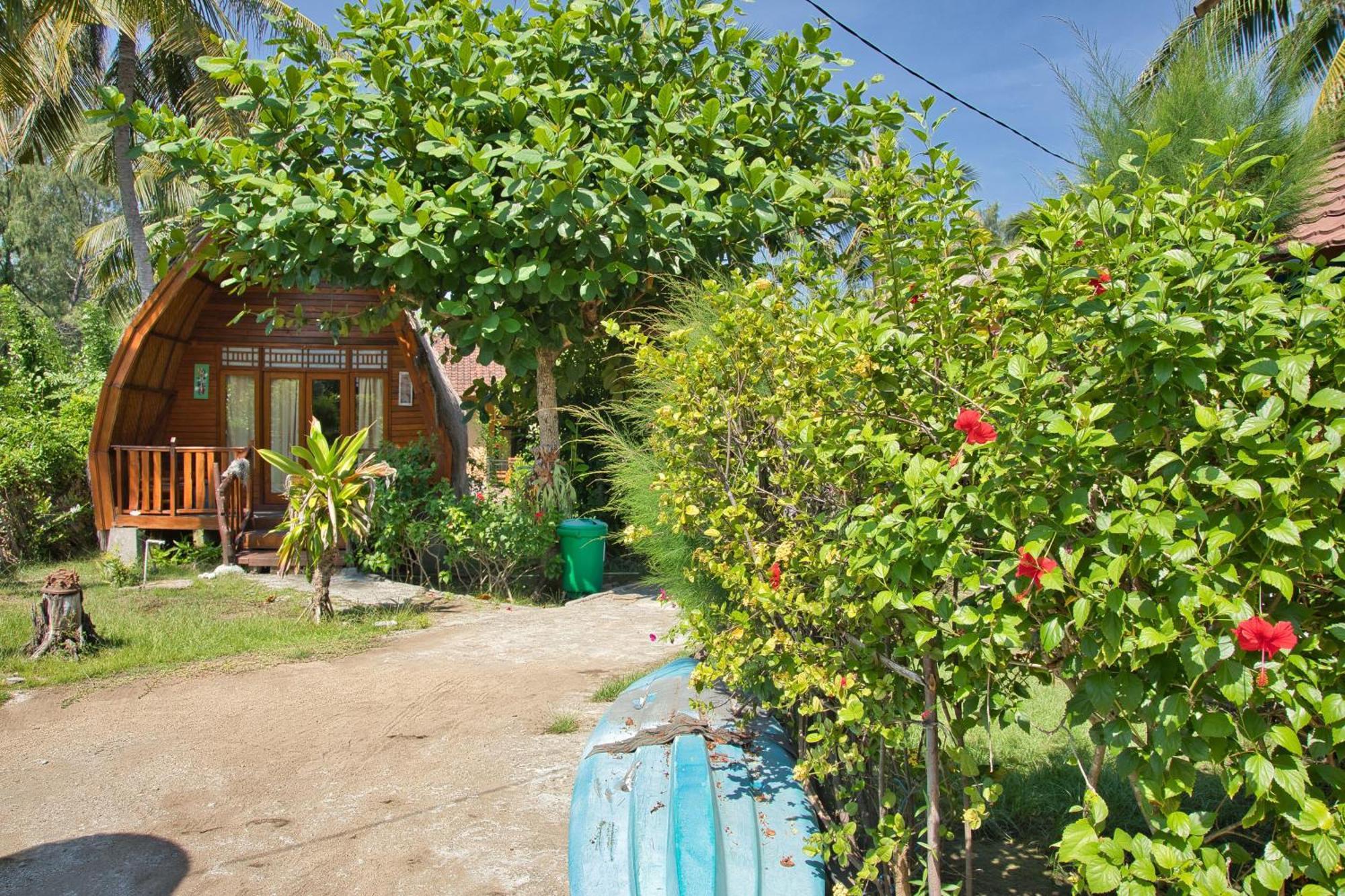 Bunga Bungalows Гили-Мено Экстерьер фото